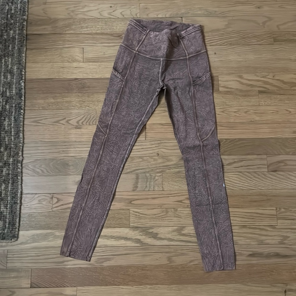 Lululemon space dye leggings